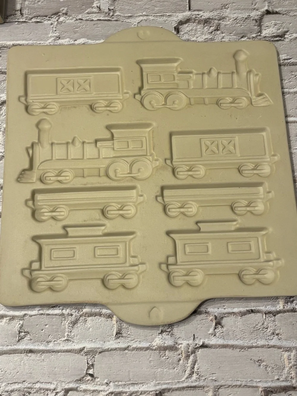 Vintage Train Cookie Mold from Pampered Chef